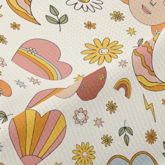 American Realistic Female Head Piqué