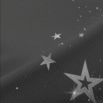 Silver Shining Stars Piqué