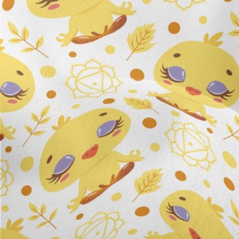 Meditation Thinking Little Yel Lightweight Performance Linen