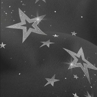 Silver Shining Stars Lightweight Performance Linen