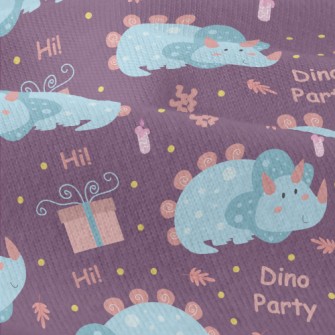 Round And Cute Triceratops Modern Jersey