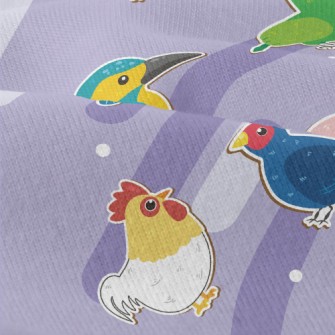 Cute And Cute Birds Modern Jersey