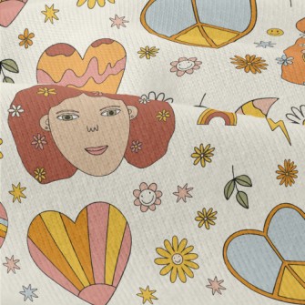 American Realistic Female Head Modern Jersey