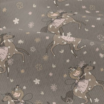 Little Fairy Riding A Unicorn Modern Jersey