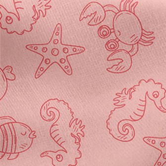 Exquisite And Simple Marine An Jersey Backed Fleece