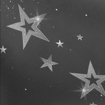 Silver Shining Stars Pongee