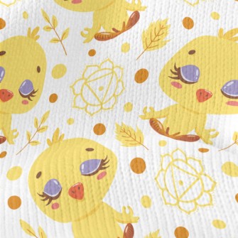 Meditation Thinking Little Yel Stretch Jersey