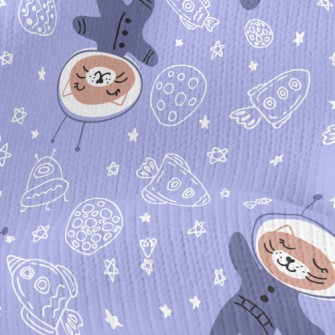 Cat Floating In Space Stretch Jersey