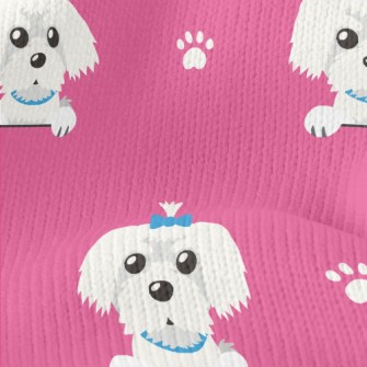 The Lovable Maltese Stretch Jersey