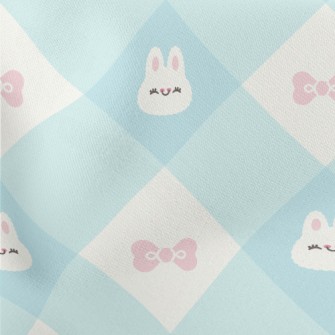 Cute And Comfortable Rabbit Pl Lightweight Cotton Poplin