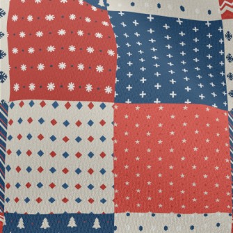 Complex Colored Grid Chiffon