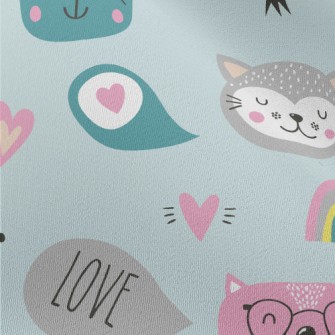 Cute Cats Chiffon