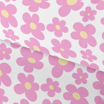 Huge Pink Flowers Waterproof Oxford