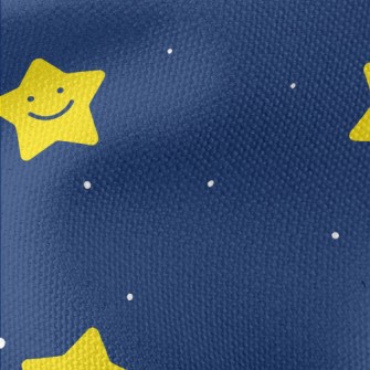 Cute Glowing Little Stars Waterproof Canvas