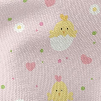 Cute Round Little Chicken Waterproof Canvas