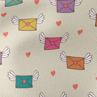 Love Envelope With Wings Sprea Waterproof Canvas