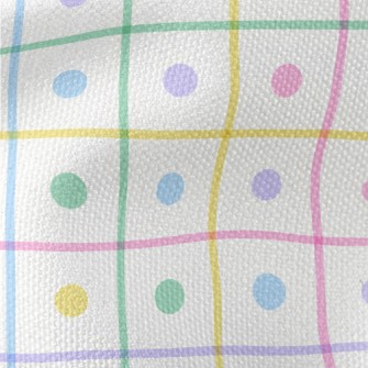 Colorful Polka Dot Pattern Waterproof Canvas