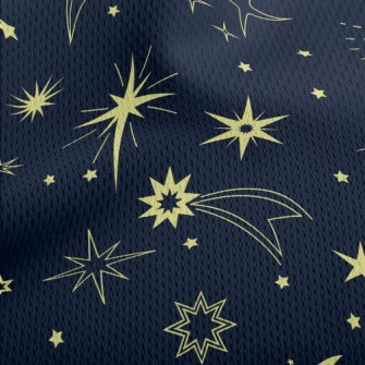 The Dazzling Stars Athletic Mesh Flat Back