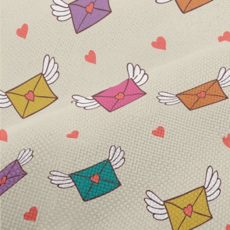Love Envelope With Wings Sprea Performance Linen