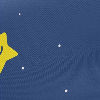Cute Glowing Little Stars Twill