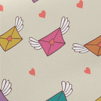 Love Envelope With Wings Sprea Twill
