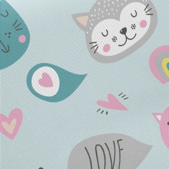 Cute Cats Twill
