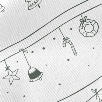 Christmas Pattern With Simple  Standard Corduroy