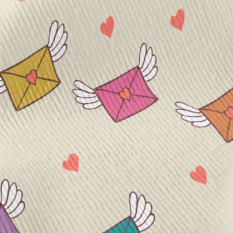 Love Envelope With Wings Sprea Standard Corduroy