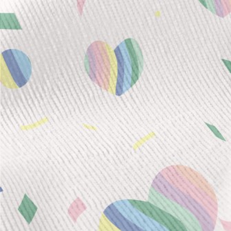 Colorful Hand Drawn Love Heart Standard Corduroy