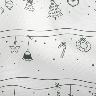 Christmas Pattern With Simple  Dobby