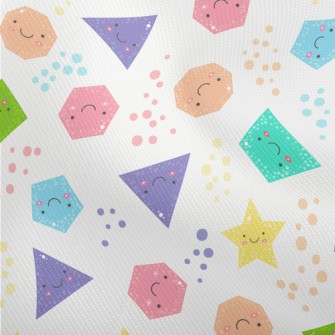 Smiling Cute Geometric Figures Dobby