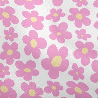 Huge Pink Flowers Dobby