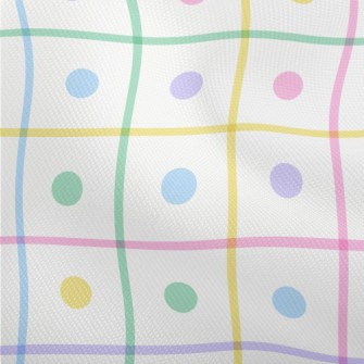 Colorful Polka Dot Pattern Dobby