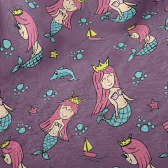The Mermaid Princess Swimming  Minky
