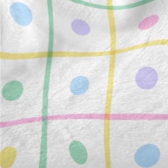 Colorful Polka Dot Pattern Minky