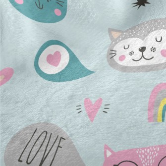 Cute Cats Minky