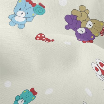 Cute And Beautiful Kitty Cat Lightweight Performance Linen