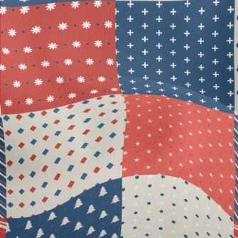 Complex Colored Grid Lightweight Performance Linen