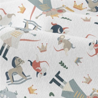 Color Block Cute Mouse Prince Modern Jersey