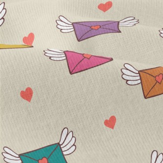 Love Envelope With Wings Sprea Modern Jersey