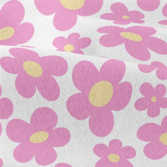 Huge Pink Flowers Modern Jersey