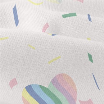 Colorful Hand Drawn Love Heart Modern Jersey