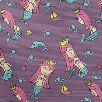 The Mermaid Princess Swimming  Pongee