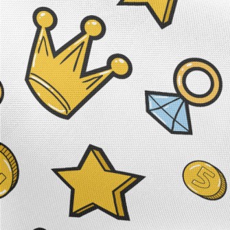 Bright Golden Crown Pongee