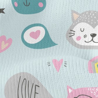 Cute Cats Stretch Jersey