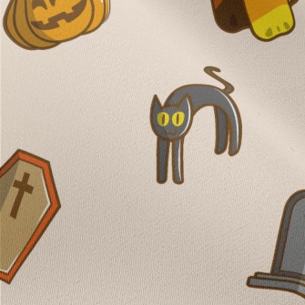 Cute Halloween Items Chiffon