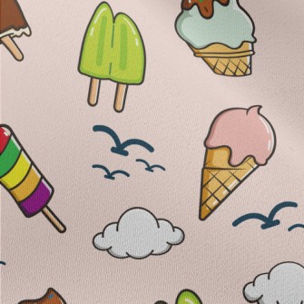 Cold And Sweet Ice Cream Chiffon