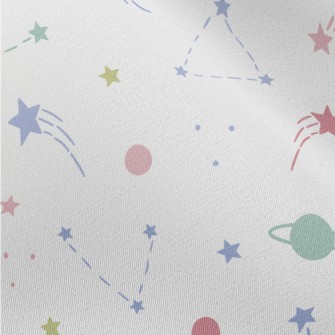 Cute Silhouette Of Cosmic Star Chiffon