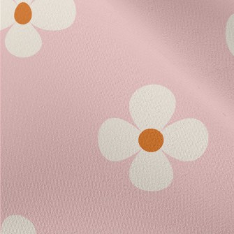 Simple And Neat Flowers Chiffon