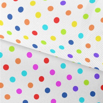 Brightly Colored Dots Waterproof Oxford
